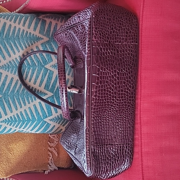 Longchamp Roseau Croc Embossed Tote - Picture 9 of 13